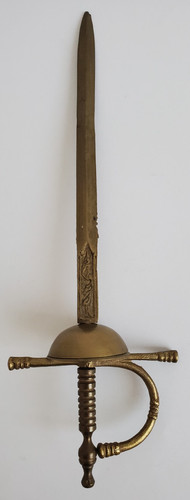 Alter bronze brieföffner - bronze,