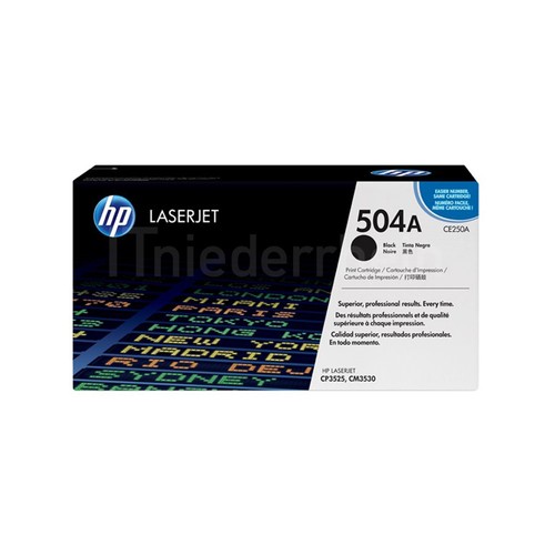 Toner ce250a 504a black - hp,