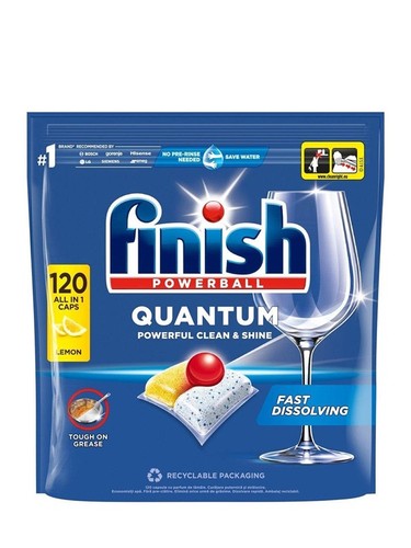 Finish quantum lemon tabs - finish,