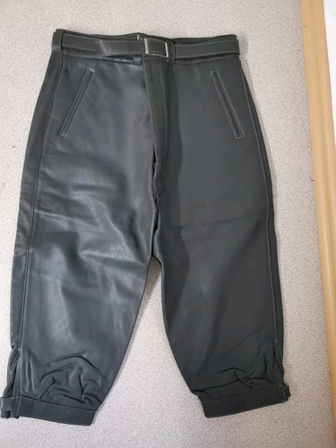 Kinderlederhose grau neu - kinderlederhose,