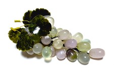 Edelstein - Weintrauben Deko Edelstein - ca. 22 x 10  cm. Gewicht 720 g.