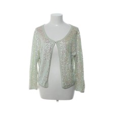 H&M, Bolero, Größe: L, Grün/Mehrfarbig, Baumwolle/Polyamid, Paisley #Rtu