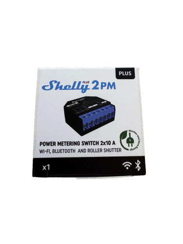 Shelly plus 2pm kanal - plus, 2-kanal