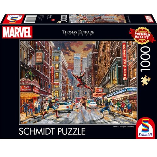 Puzzle kinkade marvel - kinkade,