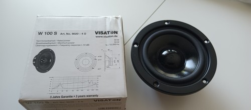 Visaton 100 woofer - w, ohm