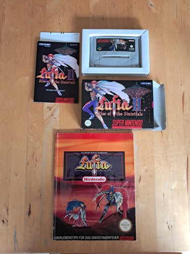 Lufia inkl - lufia, snes)