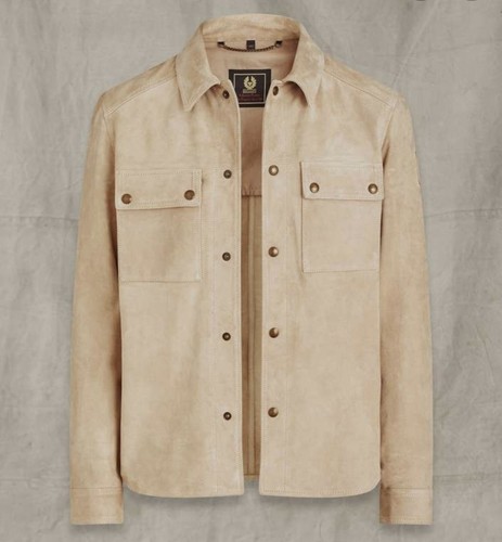 Belstaff jacke hemd wildleder - belstaff,
