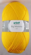 400g Gründl Big Mamma Uni Polyacryl Wolle Garn zum Stricken Häkeln GP 22,48€/kg