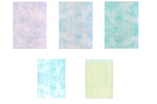 Briefpapier marmoriert a5 - briefpapier,