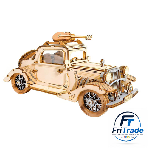 Holzpuzzle vintage auto - vintage,