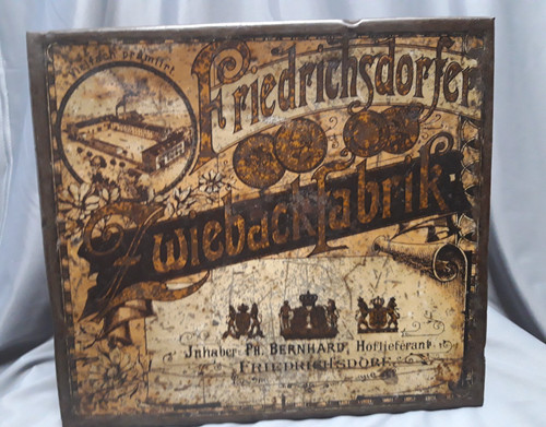 Blechdose friedrichsdorfer - blechdose,