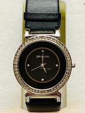 Fabiani Luxus Armbanduhr mit Strass Analog Damenuhr OVP Nachlass