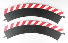 CARRERA 124 Digital Randstreifen Außenrand Kurve, 1/60°, 2 Stück, guter Zustand