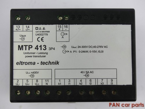 Eltroma mtp413 umformer power - umformer,