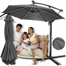 Sonnenschirm Ampelschirm XXL Gartenschirm mit Kurbel UV-Schutz 300 x 250 cm