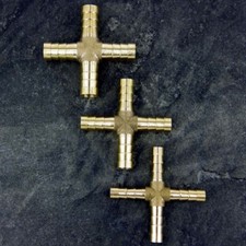 10mm Kreuz 4 Schlauchverbinder