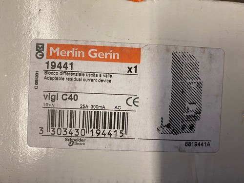 Merlin gerin 19441 vigi c40 - gerin,