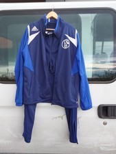 Orig. ADIDAS FC Schalke 04 Trainingsanzug 2007 Gr. 40/42, 2-teilig, Vintage 