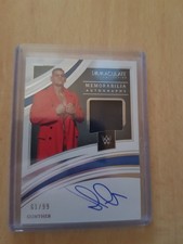 Panini WWE Gunther On Card