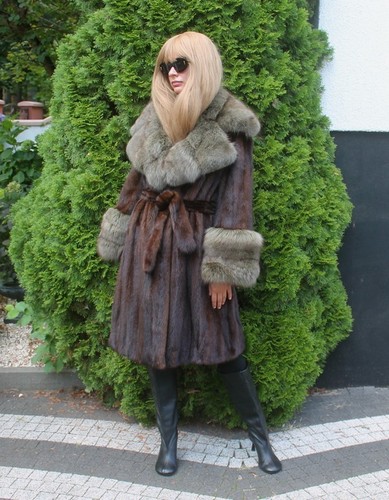 Saga furs pelzmantel echtpelz - saga,