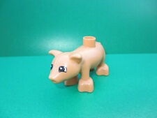 Lego 1x  Duplo Tier kleines Schwein Ferkel Schweinchen Hausschwein (170722Q)