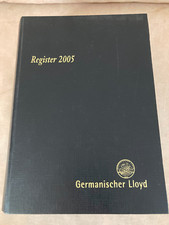 GERMANISCHER LLOYD Registerbuch 2005 +CD Tip Top Deutsch/Englisch MARITM Rarität
