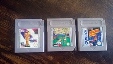 Nintendo Game Boy Spiele - Tennis, World Cup 98, Motocross Maniacs