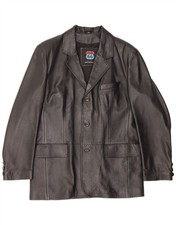Route herren knopf leder - 3,