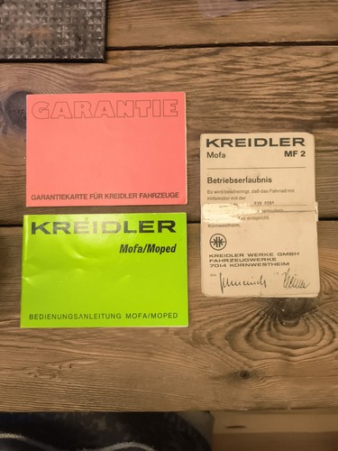 Kreidler mofa - mf,
