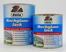 düfa Hochglanzlack Buntlack Kunstharz Lack Heizkörper Holz Metall Kunststoff