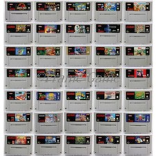 Nintendo Super SNES Module Spiele Klassiker Konvolut Sammlung Mario zur Auswahl