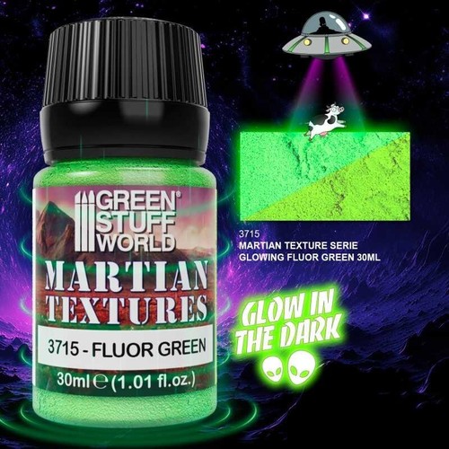 Strukturpaste mars grün - -,