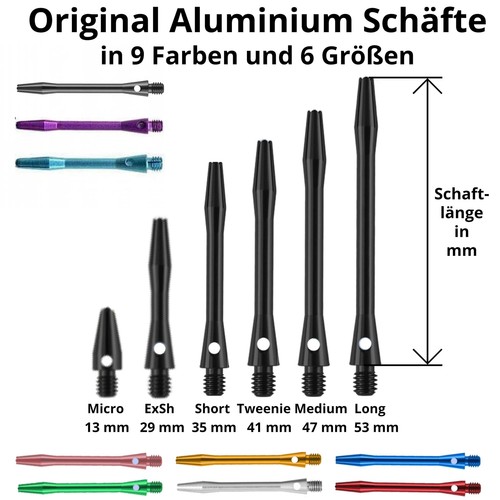 Dart aluschäfte dartschaft - aluschäfte,