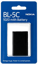 Handy Akku Batterie Nokia  BL-5C 1020 mAh für kompatible Nokia Handy Modelle OVP