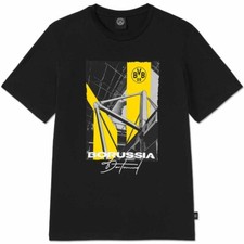 BVB T-Shirt MatchDay schwarz Hemd Logo Stadion Borussia Dortmund BVB Fanartikel