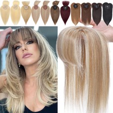 Damen echthaar toupet pony - toupet,