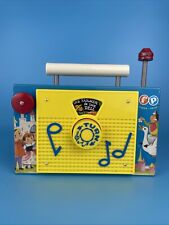 Fisher Price TV Radio Spieluhr Zum Aufziehen 1963 vintage in top Zustand