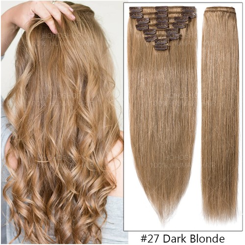Haarteile clip remy - 8,