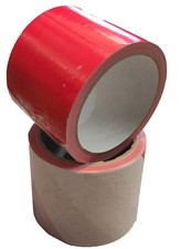 Absperrband 100 m rot / weiß Flatterband Warnband