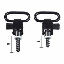 4 stk Riemenbügel Schnell Abnehmbare Wirbel Sling Swivels Schraube Gewehr Jagd