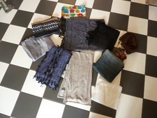 10 Schals - Paket - retro - Classic - ethno - Hippiestyle - Edel