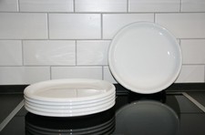 IKEA RONDO 6 x Speiseteller Essteller Ø 27 cm Porzellan weiß Portugal 2.00 SPAL