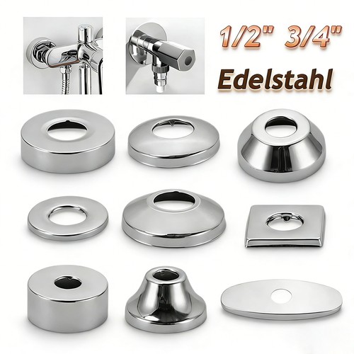 Edelstahl hahnrosette - edelstahl,