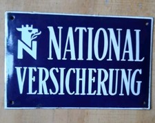 Emailleschild National