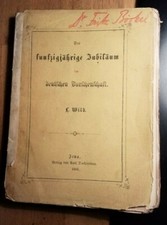 L. Wild - 50. Jubiläum Deutsche Burschenschaft Jena 1865