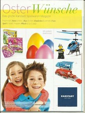 Spielzeug Katalog Karstadt 2012 Lego Playmobil Stofftiere Teddybären Kuscheltier