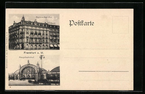 Ansichtskarte frankfurt m - a.,