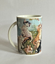 Bradford Edition J. Scholz Heitere Katzenwelt Becher Juni