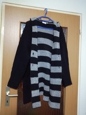 Canada Damen warme Strick Jacke /Mantel mit Knopfleiste, Kapuze und Taschen 