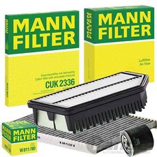 MANN FILTER SET INSPEKTIONSPAKET passend für KIA RIO 3 HYUNDAI ACCENT 4/1.4+1.6